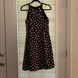 Ann Taylor LOFT linen a line dress